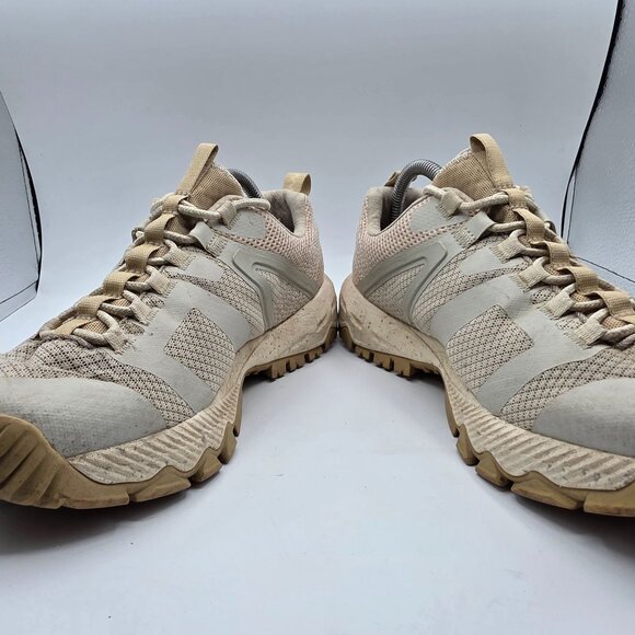 Merrell MQM Ace Tec 1TRL Oyster Chalk Mens Size 9.5 White Shoes Hiking Casual - Picture 3 of 13